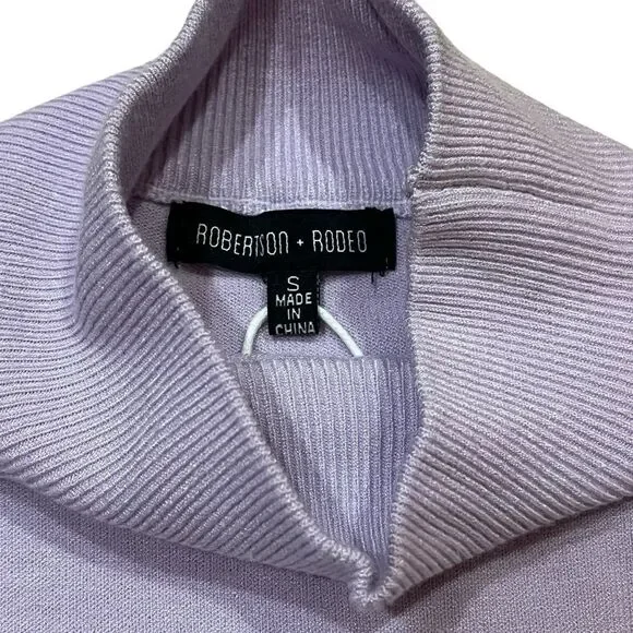 Lavender Turtleneck Sweater - Picture 6 of 16